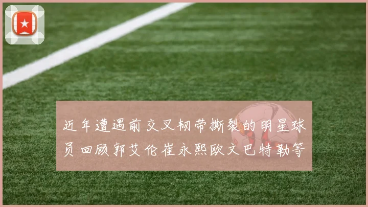 近年遭遇前交叉韧带撕裂的明星球员回顾郭艾伦崔永熙欧文巴特勒等人