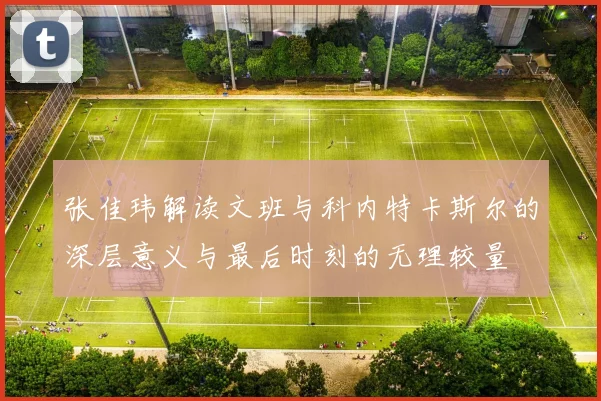 张佳玮解读文班与科内特卡斯尔的深层意义与最后时刻的无理较量